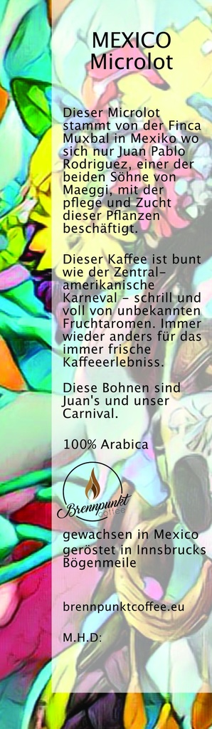Brennpunkt || Mexico Carnival Microlot 250g